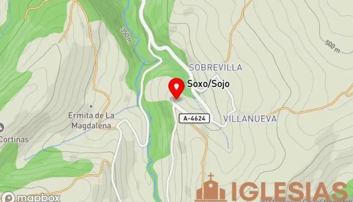 mapa de Torre e Iglesia de San Julián Iglesia en Álava