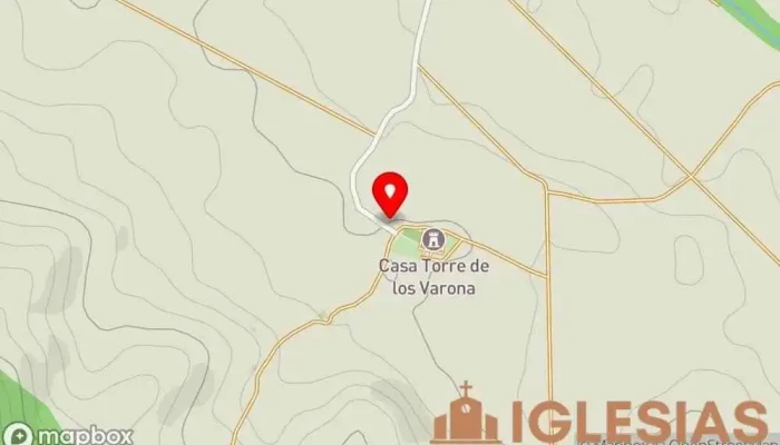 mapa de Villanañeko Andre Mariren Jasokundearen Eliza/Iglesia de Santa María de la Asunción de Villanañe Iglesia en Álava